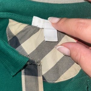 Boys Burberry Polo Shirt